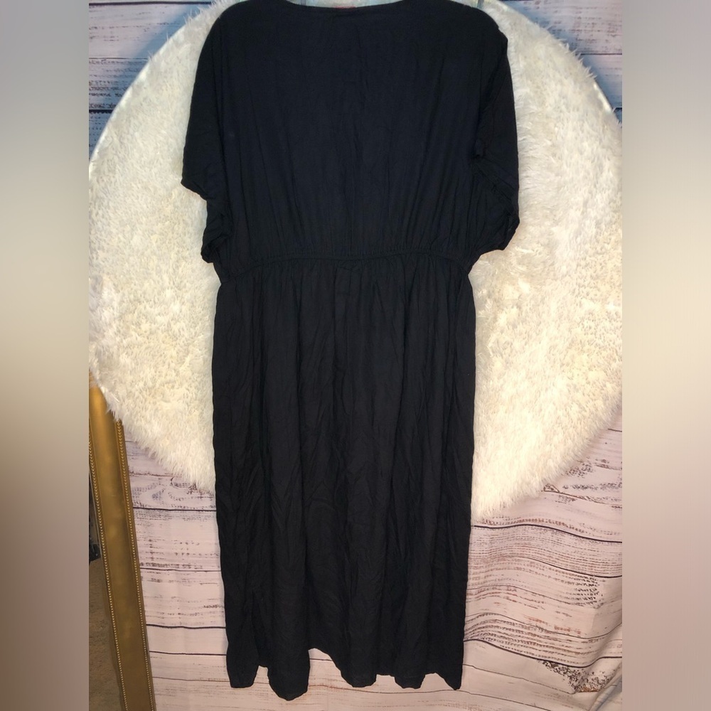 Lascana s.Oliver Black Ruffle Swim Coverup NWT size 12 - Picture 12 of 16